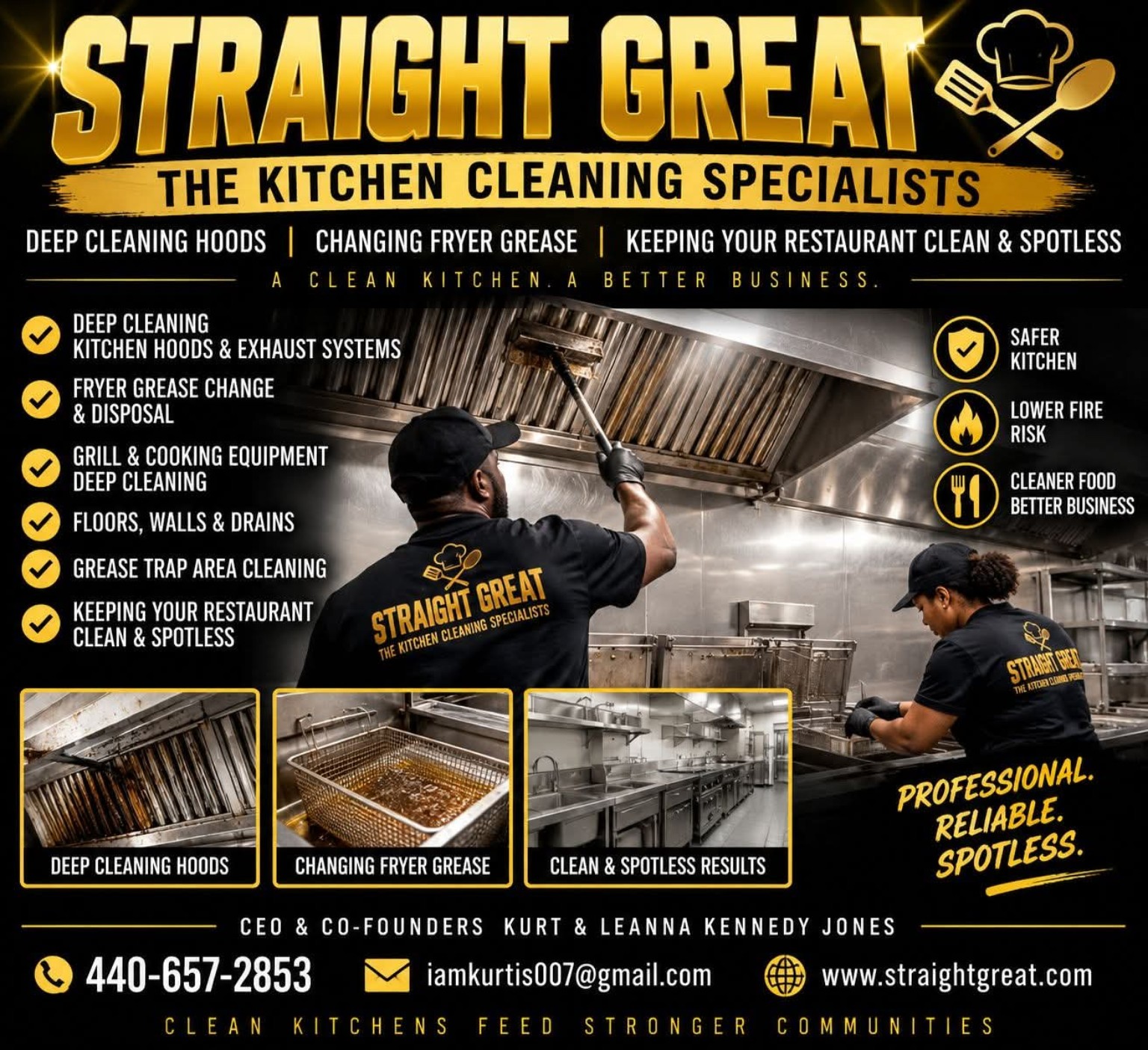 Straight Great cleaning and property service image