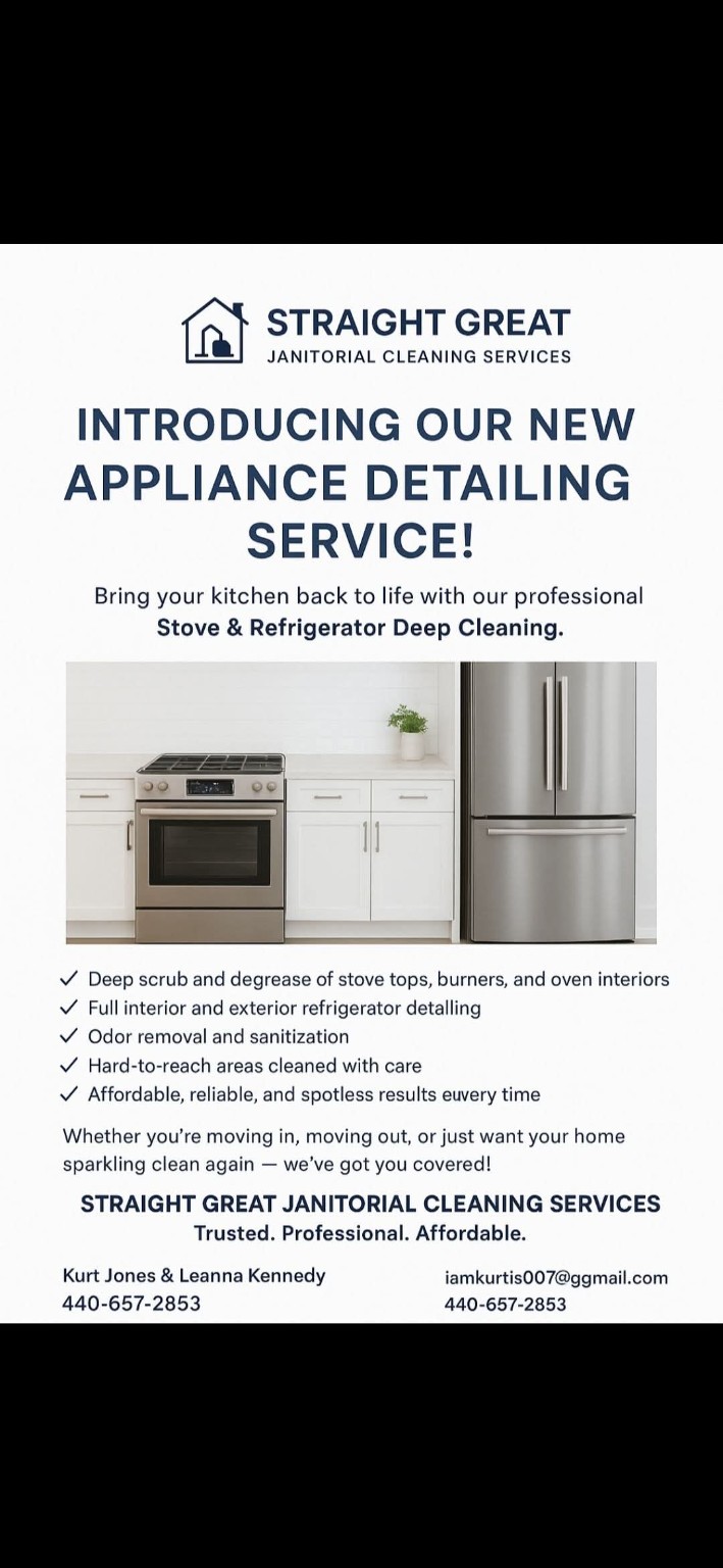 Straight Great cleaning and property service image